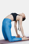 Zelocity Quick Dry Gym Leggings - Mykonos Blue — thumbnail 4